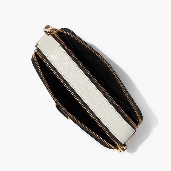 Marc Jacobs Snapshot Small Bag Taupe & White - Picture 7 of 13